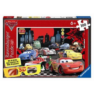 Puzzle XXL 3D Cars A toute Vitesse   100pcs   Achat / Vente PUZZLE