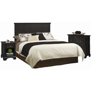 Home Styles Bedford Queen/Full Headboard Night Stand and Chest Set