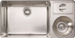 Franke CWX161 W Stainless Steel Kitchen Sink Double Basin with