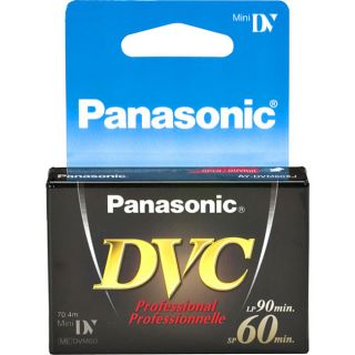 Panasonic DVM 60XJ1 Pro MiniDV Video Cassette Today $14.36