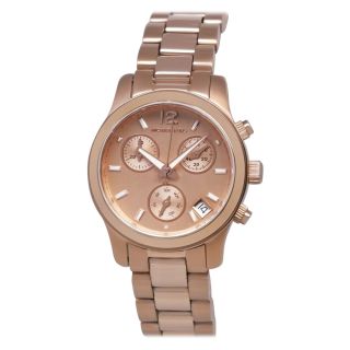 Michael Kors Womens Rose Gold Chronograph Watch Today $249.99 4.0 (1
