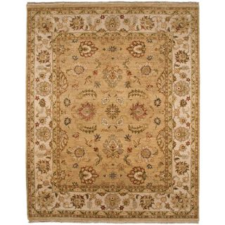Hand knotted Oriental Tan Wool Area Rug (2 x 3) Was $84.99 Sale $