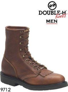 Double H Boots 8 Work Lacer 9712 Shoes
