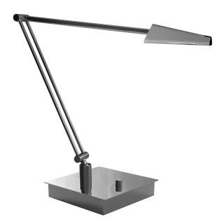 Mondoluz Ronin 1 light Chromium Double Arm Table Lamp Today $265.29