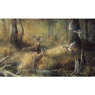(99x164) October Memories Deer Ducks Hunting Huge Wall