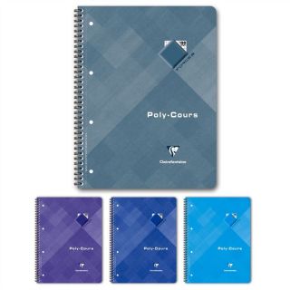 Cahier reliure integrale microperfore 224x297 180 pages 5x5 4 trous