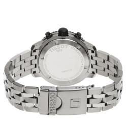 Tissot Mens PRS 200 Black Dial Stainless Steel Quartz Watch