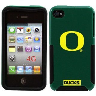 NCAA Oregon Ducks Helmetz Hard iPhone 4 Case   Green Home