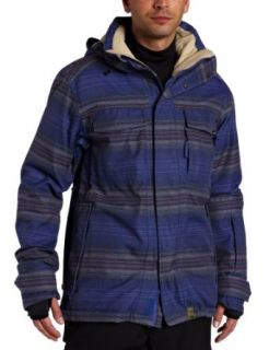Planet Earth Mens Faded Flannel Insulated Jacket Clothing