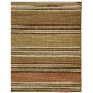 Hand woven Arrah 105 Dhurry New Zealand Wool Rug (4 x 6)