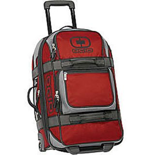 OGIO Red Layover Rolling Duffel Bag
