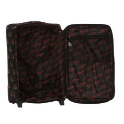 Ed Hardy Eternal Love Black 4 piece Spinner Luggage Set