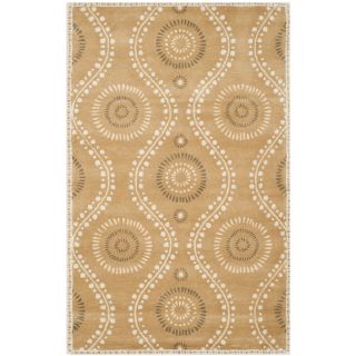 Stewart Ogee Dot Curry Wool Rug (5x 8) Today $203.99