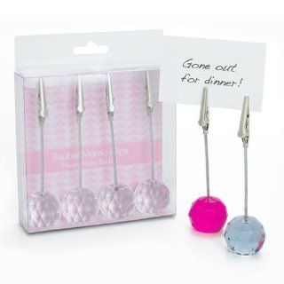 Bauble Placecard Holders (set of 4)   Pink