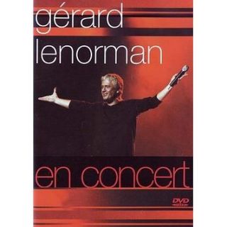 GERARD LENORMAN  En concert en DVD MUSICAUX pas cher