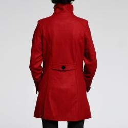 Nuage Womens Melton Wool blend Short Coat