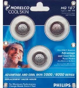Norelco & Philips HQ167 Advantage Cool Skin shaver head
