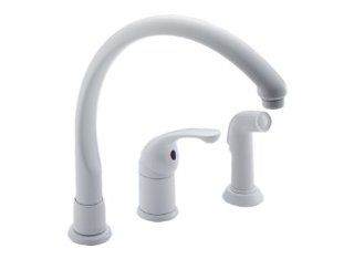 Delta Faucet 172 WHWF Waterfall Single Handle Kitchen Faucet with