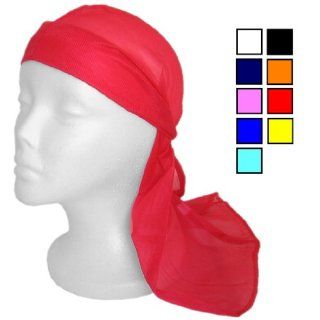 Du Rag Long tie Head Scarf   Breathable Polyester Stretch DooRag Wave