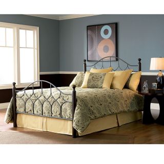 Bianca Full size Hammered Pewter Bed