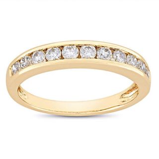 Miadora 14k Gold 1ct TDW IGL Certified Diamond Anniversary Ring (G H