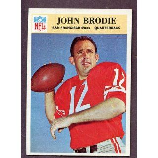 1966 Philadelphia #173 John Brodie 49ers NR MT 195713 Kit