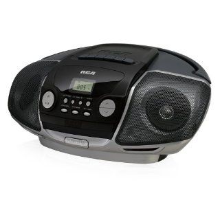 RCA RCD175 PORTABLE CD BOOM BOX WITH CASSETTE PLAYER
