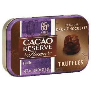 Hersheys Cacao Reserve 65% Cacao Dark Chocolate Truffle, 1.8 Ounce