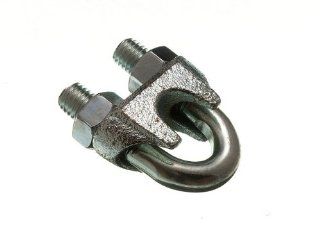 WIRE ROPE CLAMP U BOLT CABLE GRIP 16MM 5/8 INCH ZINC PLATED STEEL