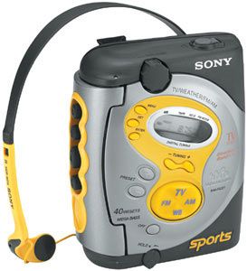 Sony WM FS221 Sports Walkman AM/FM Cassette