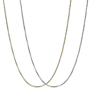 Tressa Collection Sterling Silver Gold plated Chain