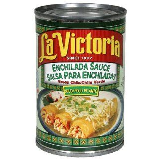 La Victoria Green Chile Enchilada Sauce, Mild, 10 Ounce Units (Pack of
