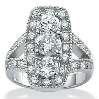 silver cubic zirconia fashion ring msrp $ 219 00 today $ 56 99 off