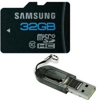 Samsung 32GB 32G microSD microSDHC Card Class 10 C10 with
