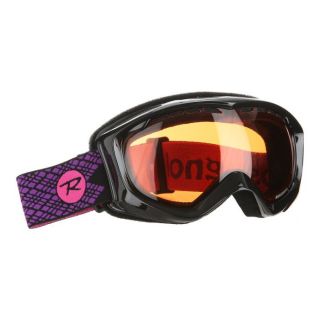 Modèle Glam. Coloris  Noir, violet et rose. Masque de ski ROSSIGNOL