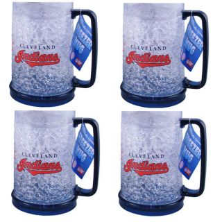 Cleveland Indians Freezer Mugs (Set of 4)