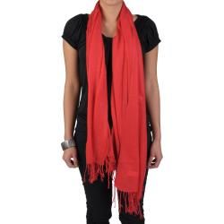 Hailey Jeans Co Womens Fringe Detail Pashmina Scarf