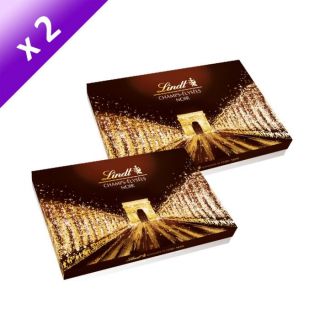 LINDT Champs Elysées noir boîte 445 g x 2   Achat / Vente CONFISERIE