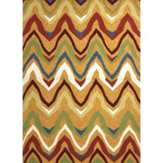 Solid Multicolor Indoor/ Outdoor Rug (76 x 96) Today $369.99