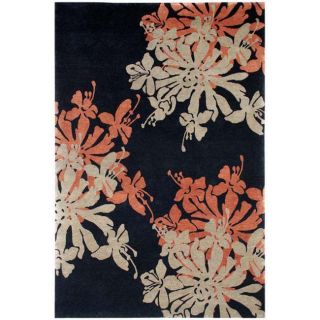 Indo Tibetan Modern Ebony Wool Rug (2 x 3) Today $49.99 Sale $44