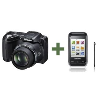 NIKON Coolpix L110 Noir + SAMSUNG C 3300 Player Mi   Achat / Vente