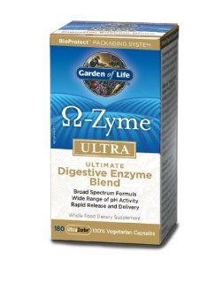 Garden Of Life Q zyme Ultra, 180 Count Bottle
