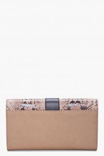 Yves Saint Laurent Taupe Chyc Clutch for women