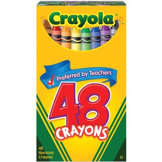 Crayola Crayons-White 12/Pkg 