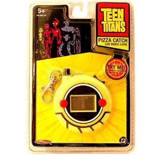 Teen Titans   Games   Pizza Catch Keychain LCD Game Toys