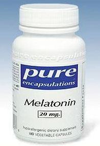 Encapsulations Melatonin 20 mg   180 capsules