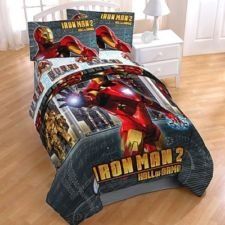 Iron Man 2 Hall of Armor Twin Comforter