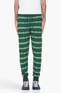 Diesel Green K Cristal Lounge Pants for men