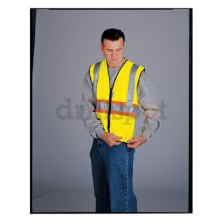 Occunomix LUX SSG2TZ YM High Visibility Vest, Class 2, M, Yellow