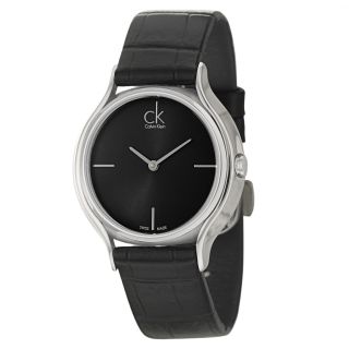 Calvin Klein Womens Skirt Black Swiss Quartz Watch Today $244.99